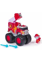 PAW Patrol Rescue Wheels Marshall Figur mit Fire Truck Fahrzeug