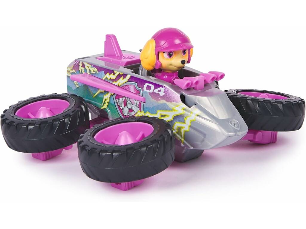 Patrulha Canina Rescue Wheels Veículo Jet com Figura Skye