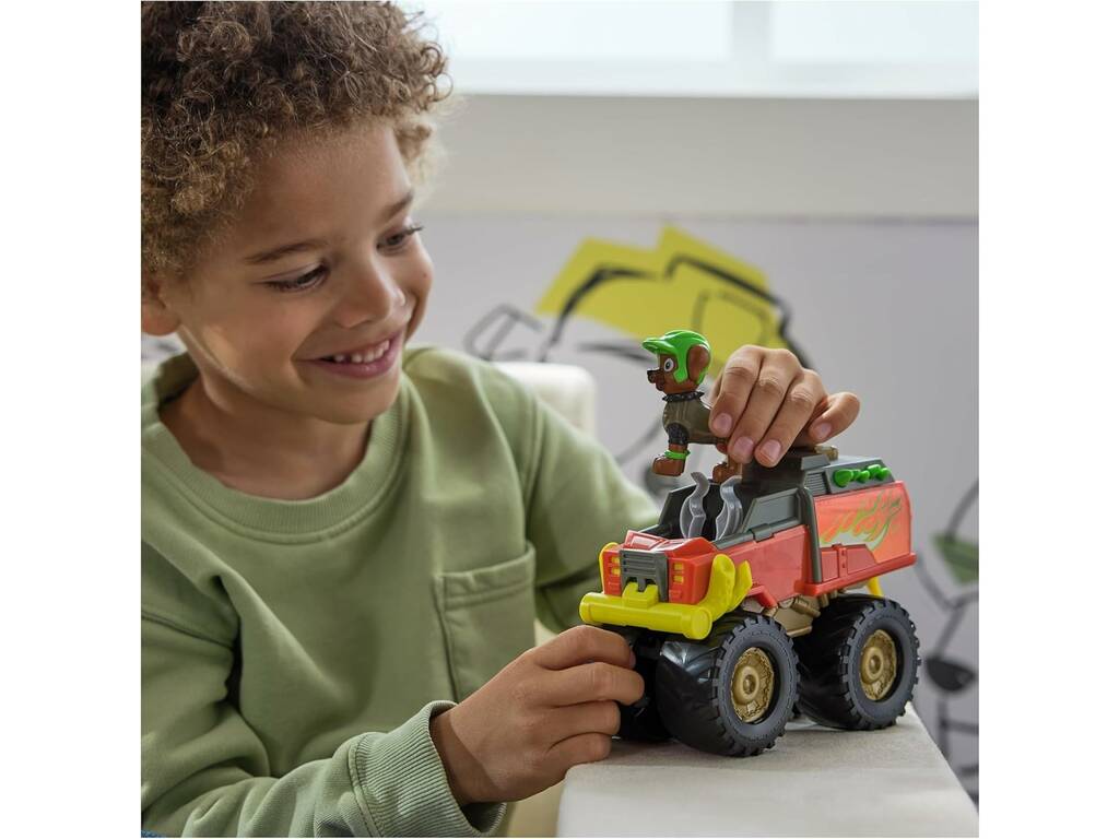 Patrulla Canina Rescue Wheels Vehículo con Figura Boomer