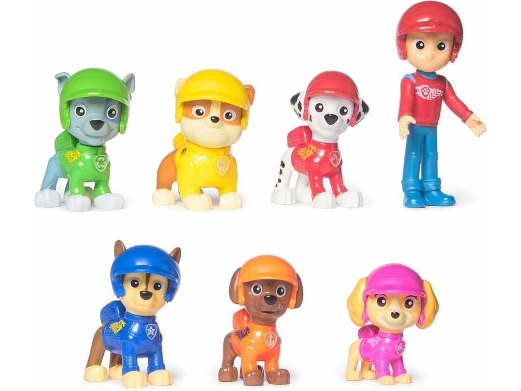 Paw Patrol Rescue Wheels Pack 7 personaggi
