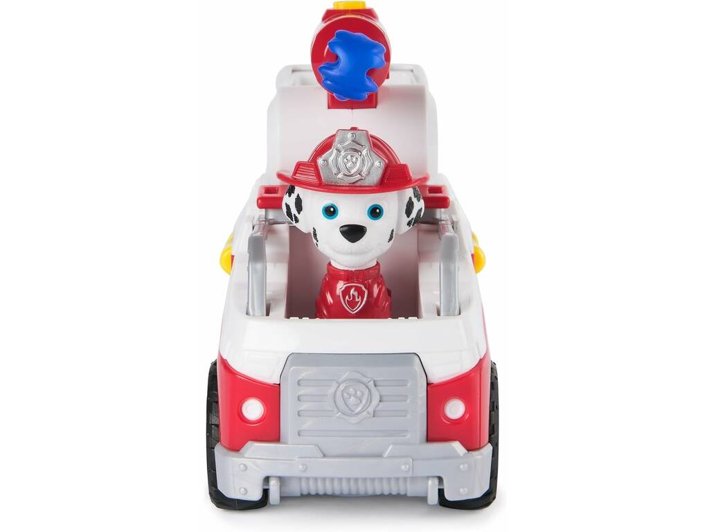 Patrouille canine - Maréchal des pompiers avec camion de pompiers