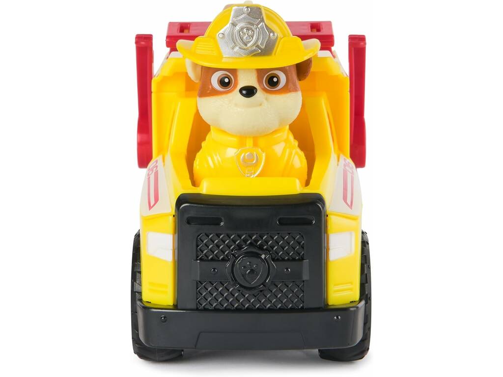 Patrulha Canina Fire Rescue Rubble com Veículo de Carga de Bombeiros