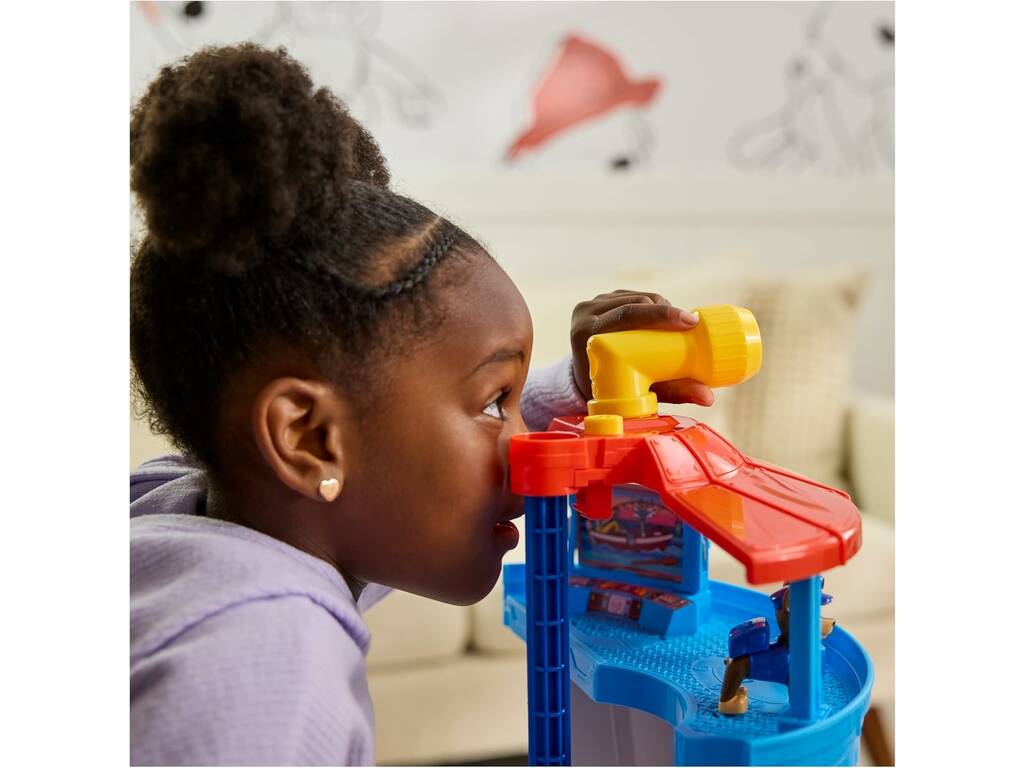 Paw Patrol Torre di controllo con veicolo e personaggio Chase