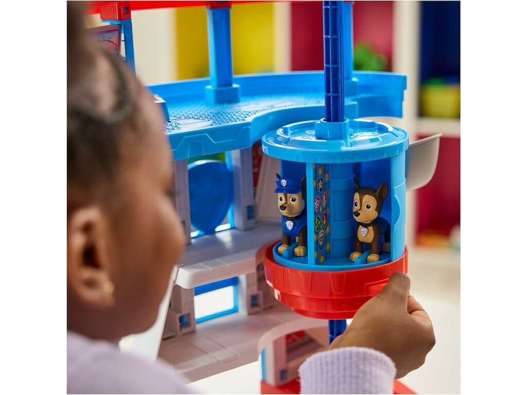Paw Patrol Torre di controllo con veicolo e personaggio Chase