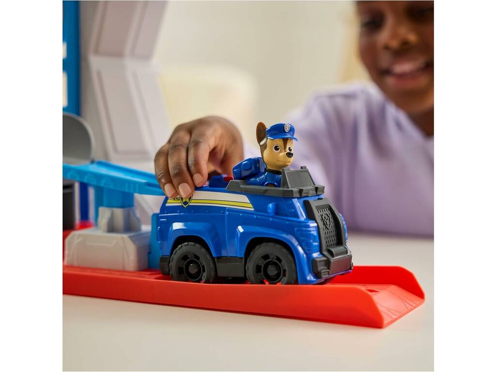 Paw Patrol Torre di controllo con veicolo e personaggio Chase