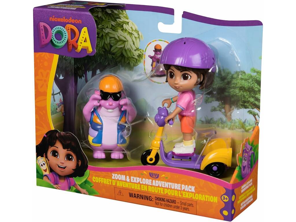 Dora Set di avventure Accelera ed esplora con Dora e Tico