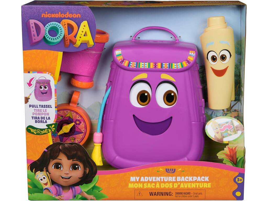 Dora Il mio zaino delle avventure con accessori