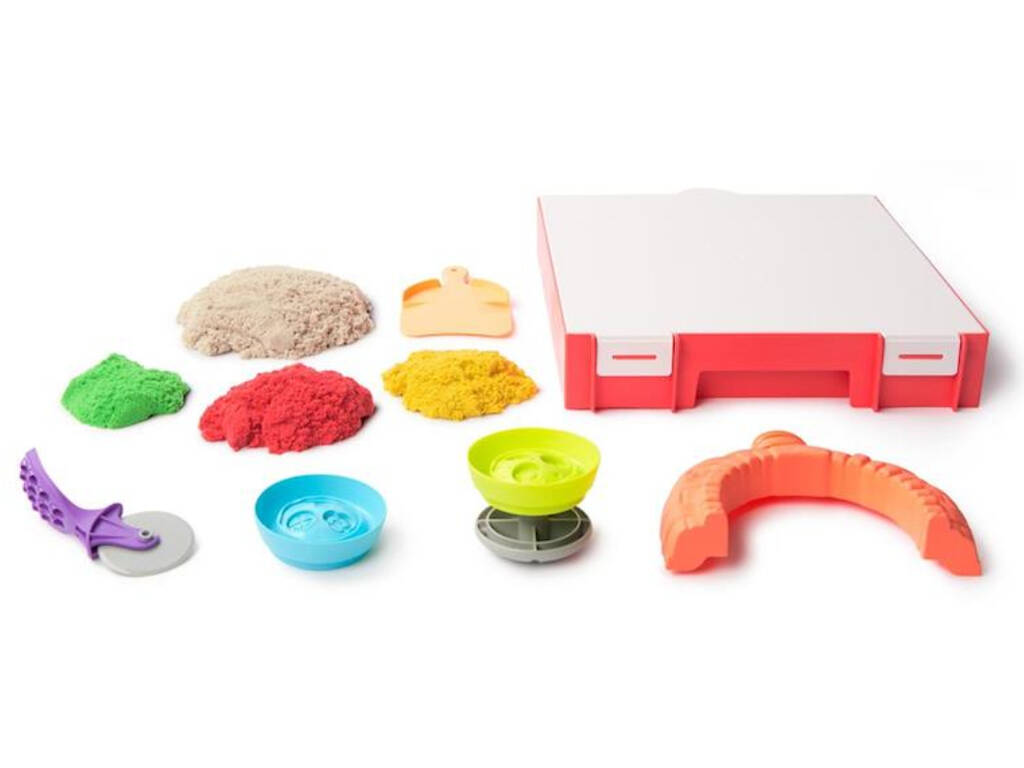 Set Kinetic Sand Schiaccia la pizza