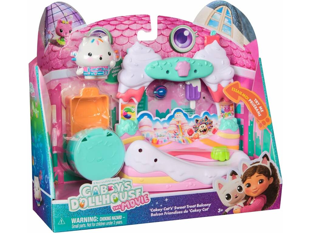 Gabby's DollHouse The Movie Il balcone Friandises di Cakey Cat