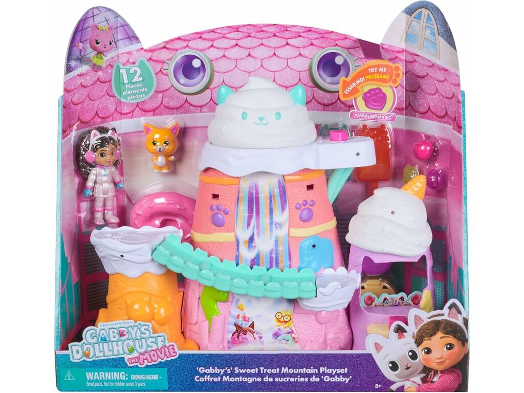 La Casa delle Bambole di Gabby Playset Montagna Dolce di Gabby con Personaggi