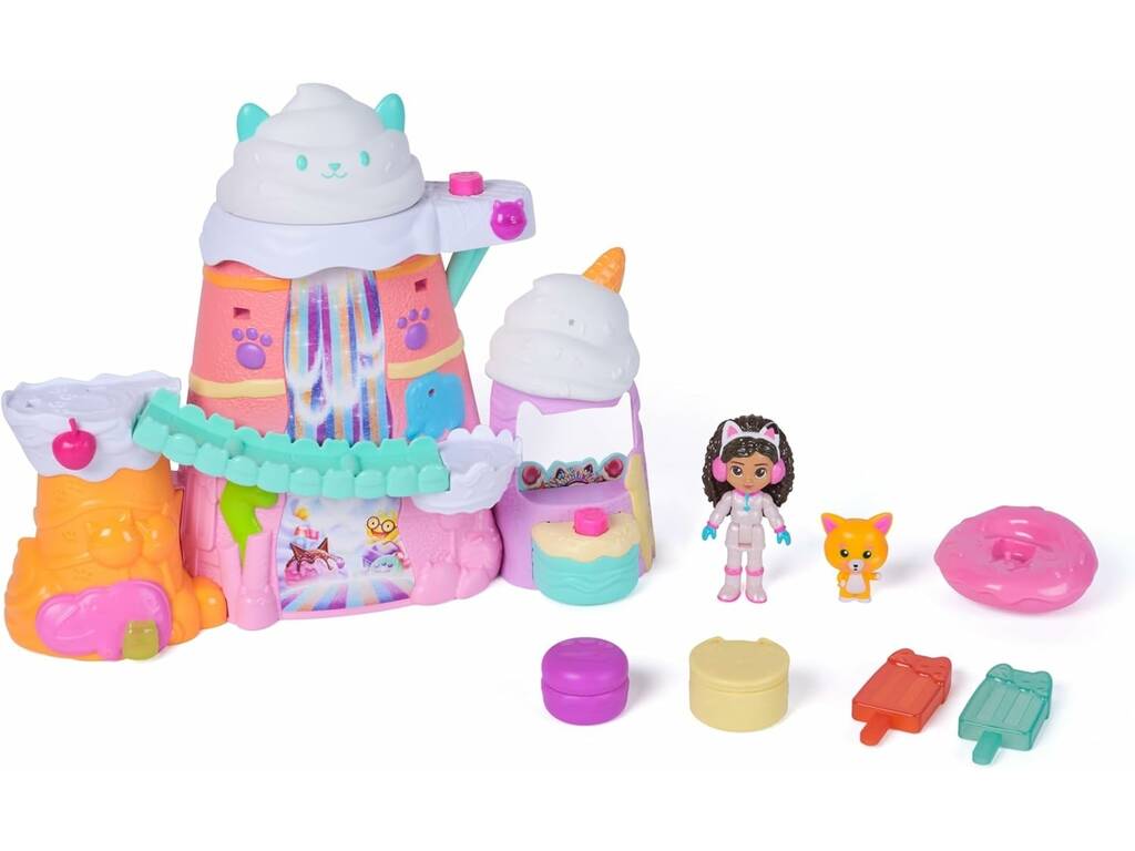 La Casa delle Bambole di Gabby Playset Montagna Dolce di Gabby con Personaggi
