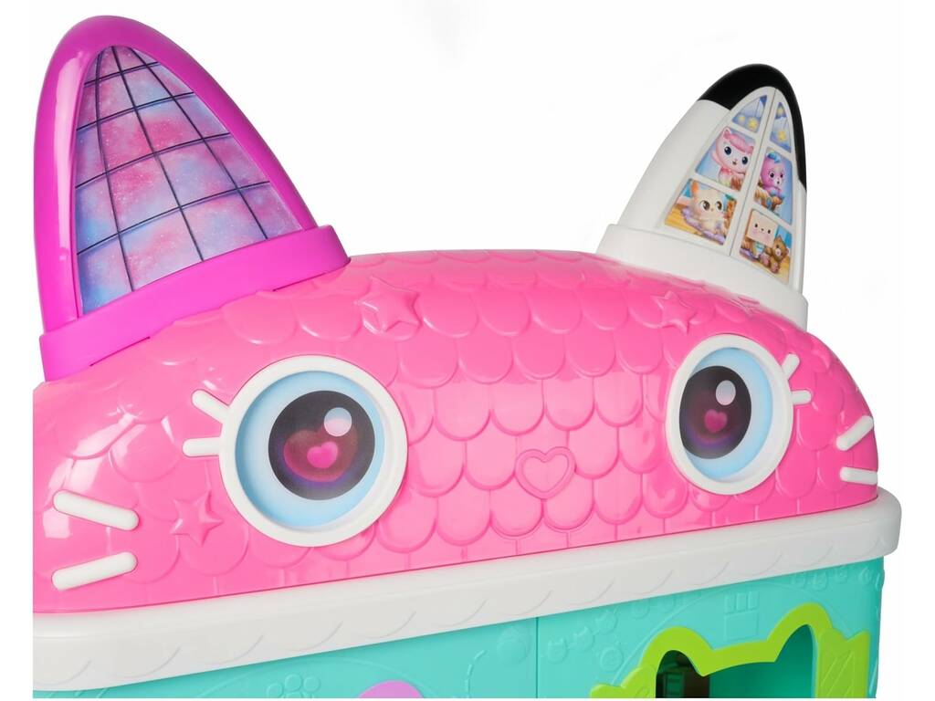 La casa delle bambole di Gabby Playset Casa di Gabby con figura e accessori