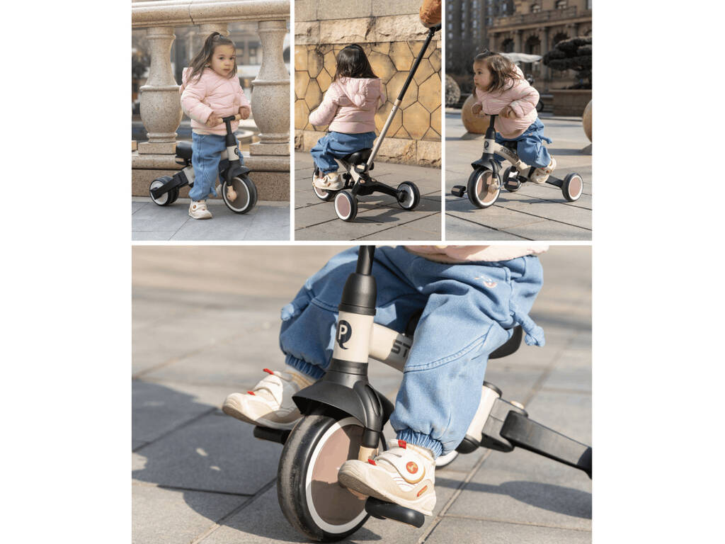 Triciclo e bicicletta Stager 3 in 1 Beige