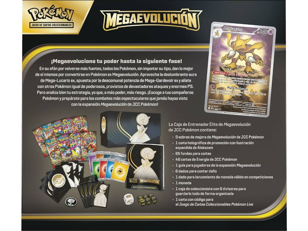 Pokémon TCG Megaevoluzione Scatola dell'Allenatore Elite