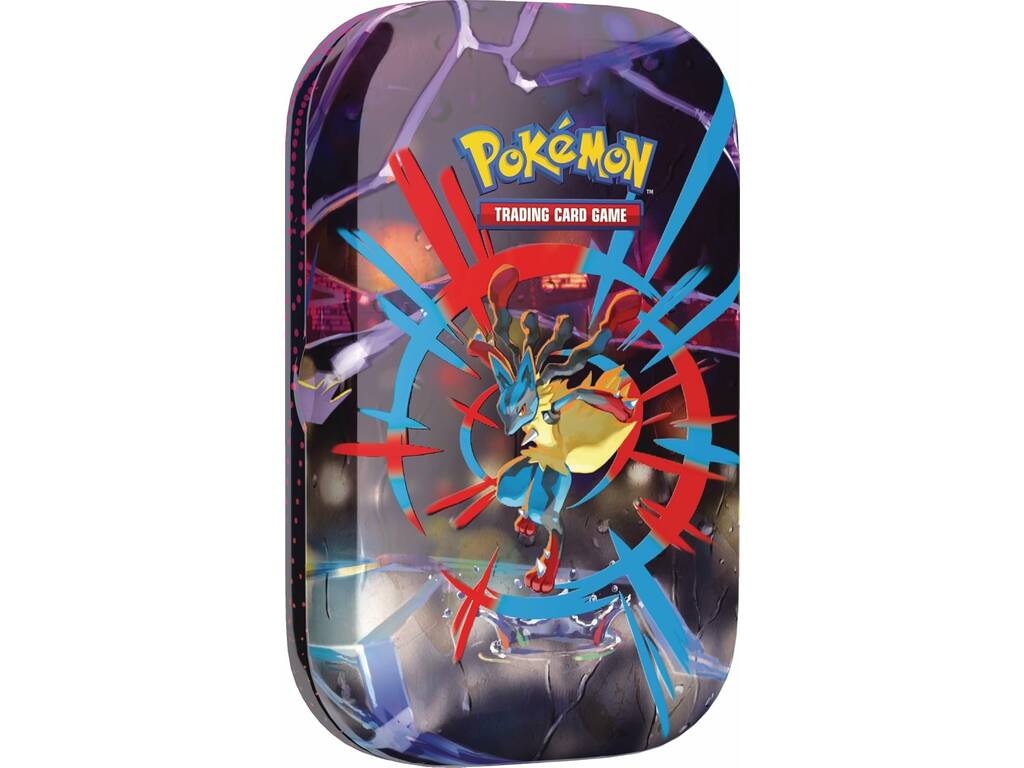 Pokémon TCG Megaevoluzione Lata con 2 buste