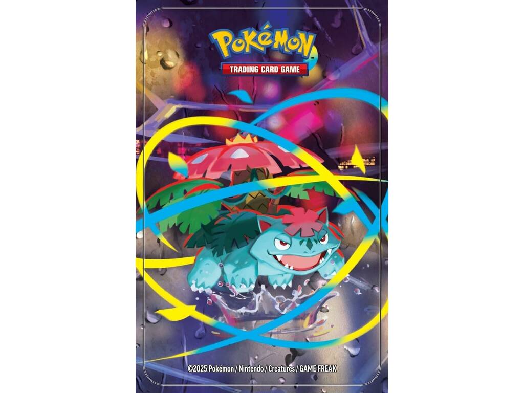 Pokémon TCG Megaevoluzione Lata con 2 buste