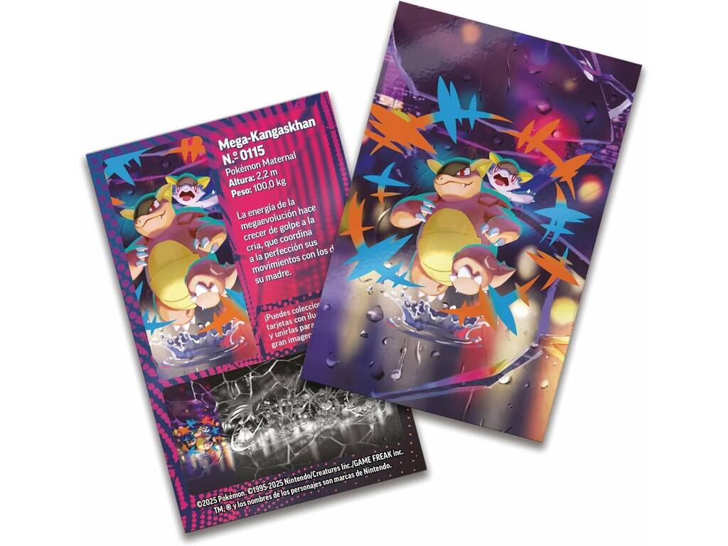 Pokémon TCG Megaevoluzione Lata con 2 buste