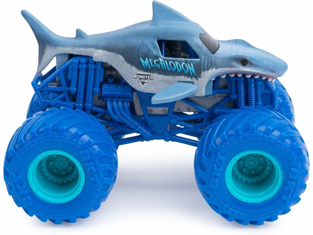 Monster Jam Pack 2 Diecast Vehicles Megalodon VS Batman 1:64