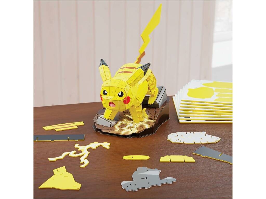 Puzzle 4D Build Pokémon Figura Pikachu da 201 pezzi