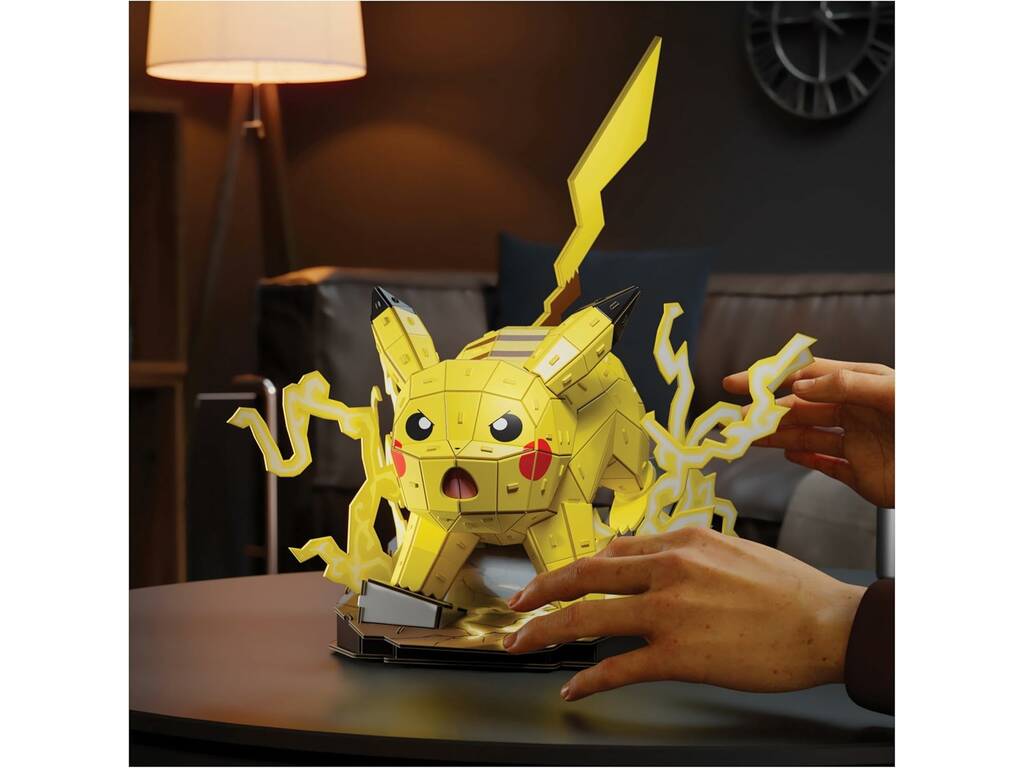 Puzzle 4D Build Pokémon Figura Pikachu da 201 pezzi