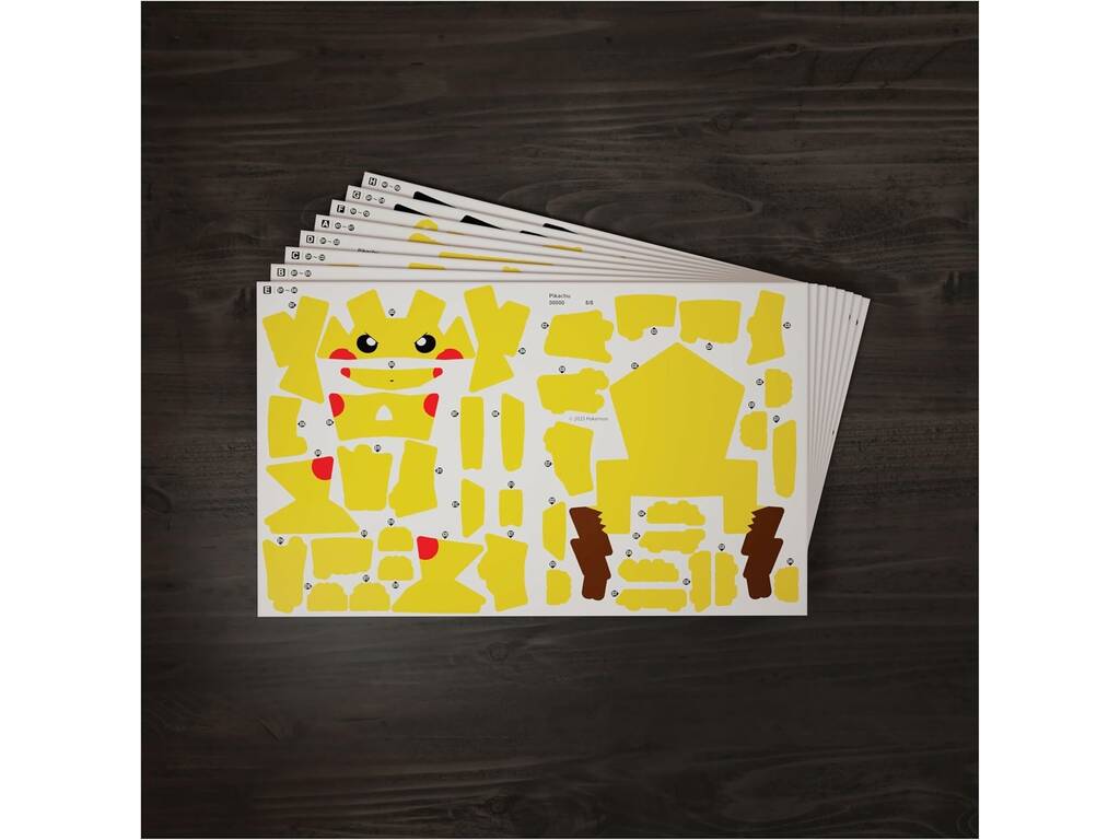 Puzzle 4D Build Pokémon Figura Pikachu da 201 pezzi
