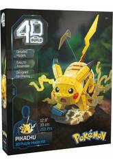 imagen Puzzle 4D Build Pokémon Figura Pikachu da 201 pezzi