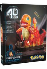 imagen Puzzle 4D Build Pokémon Figura Charmander da 241 pezzi