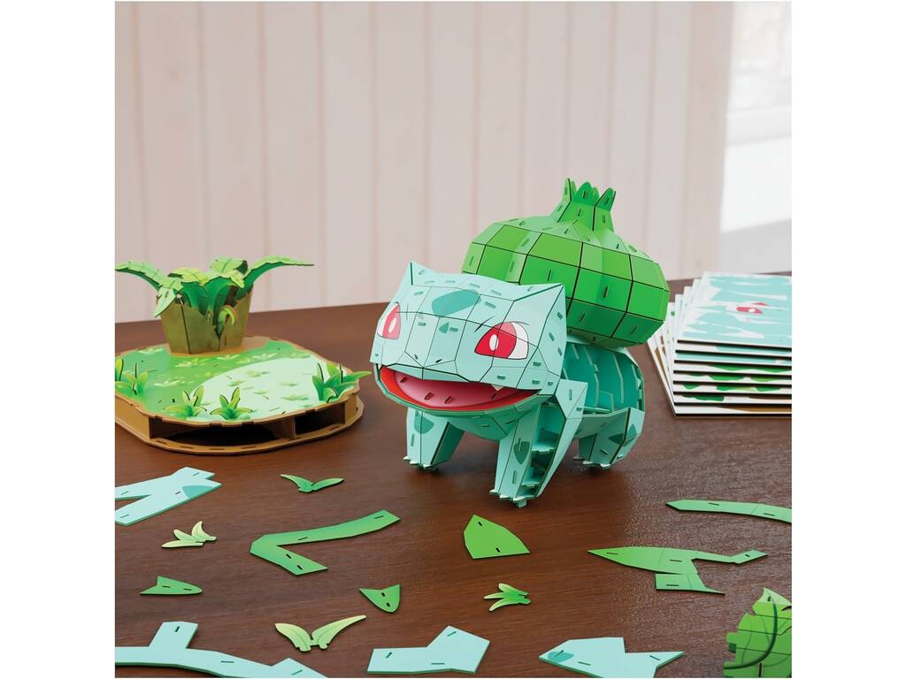 Puzzle 4D Build Pokémon Figura Bulbasaur da 195 pezzi