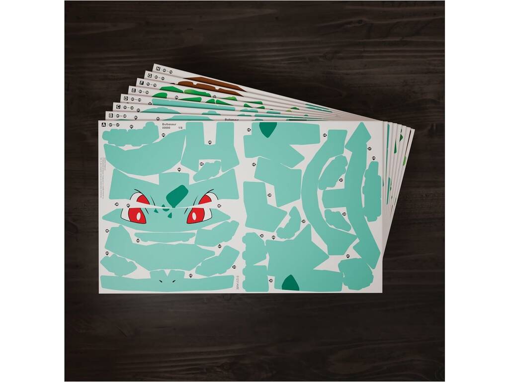 Puzzle 4D Build Pokémon Figura Bulbasaur da 195 pezzi
