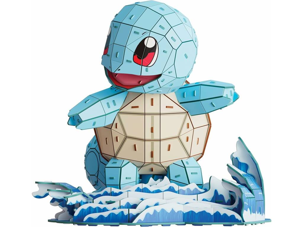 Puzzle 4D Build Pokémon Figura Squirtle da 180 pezzi