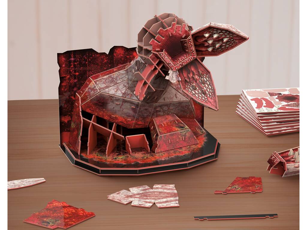 Puzzle 4D Build Stranger Things Figura Demogorgon da 155 pezzi