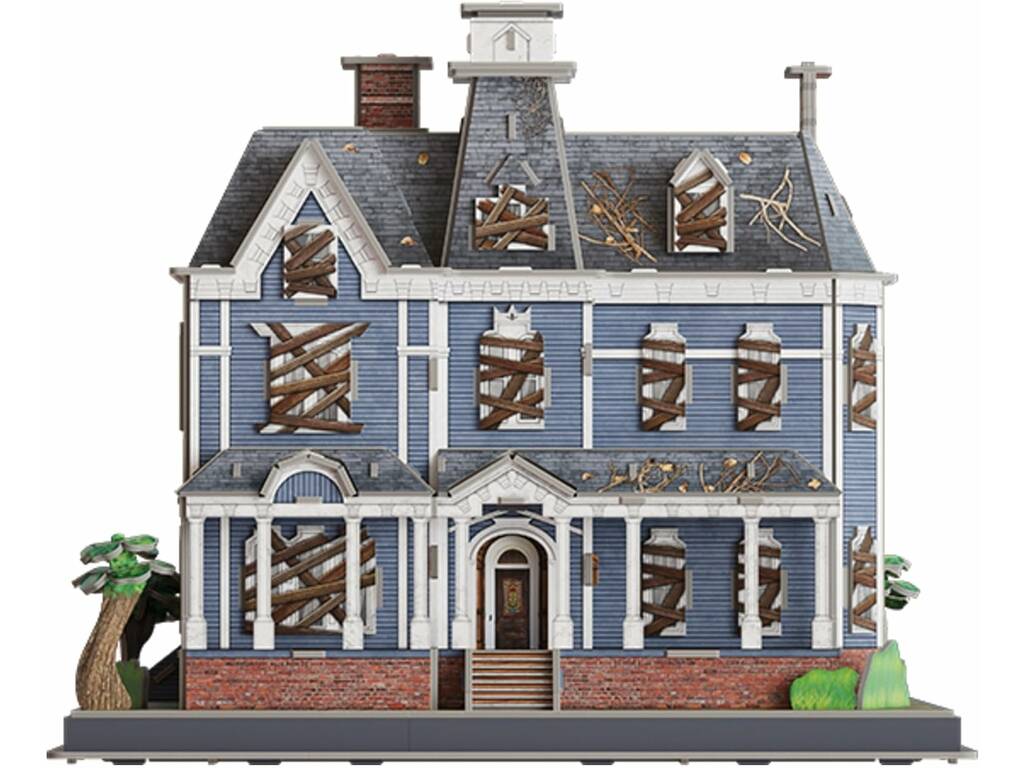 Puzzle 4D Build Stranger Things Figura Casa Creel da 179 pezzi