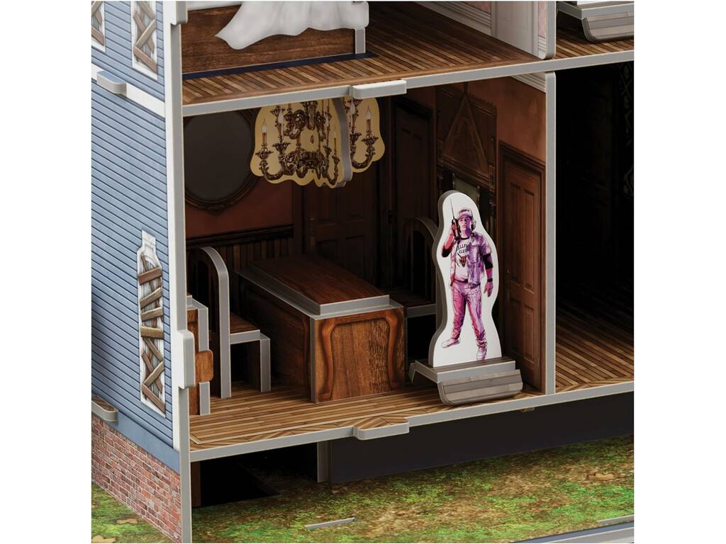 Puzzle 4D Build Stranger Things Figura Casa Creel da 179 pezzi