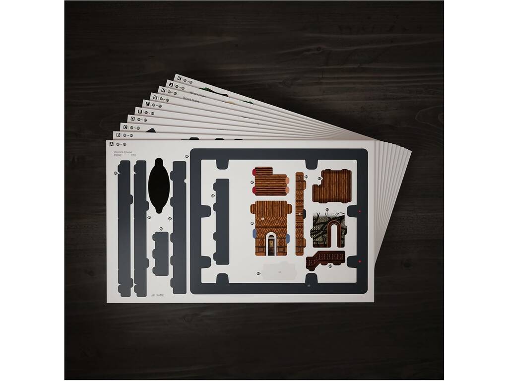 Puzzle 4D Build Stranger Things Figura Casa Creel da 179 pezzi