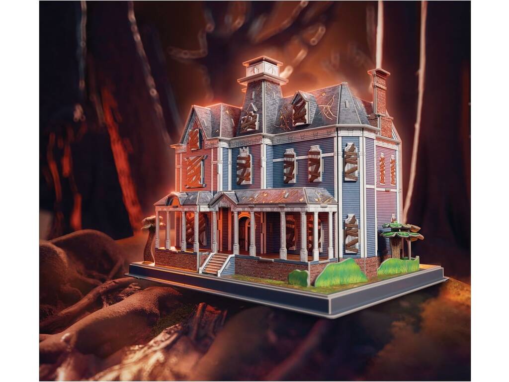 Puzzle 4D Build Stranger Things Figura Casa Creel da 179 pezzi