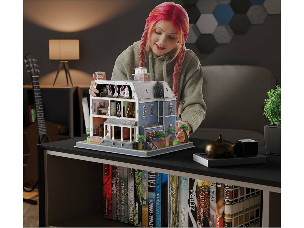 Puzzle 4D Build Stranger Things Figura Casa Creel da 179 pezzi
