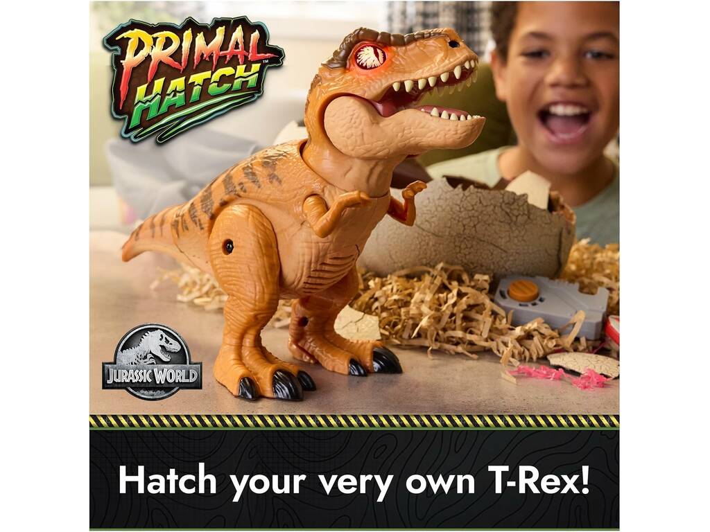 Primal Hatch Jurassic WorldR Rex Interattivo