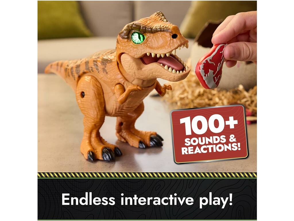 Primal Hatch Jurassic WorldR Rex Interattivo