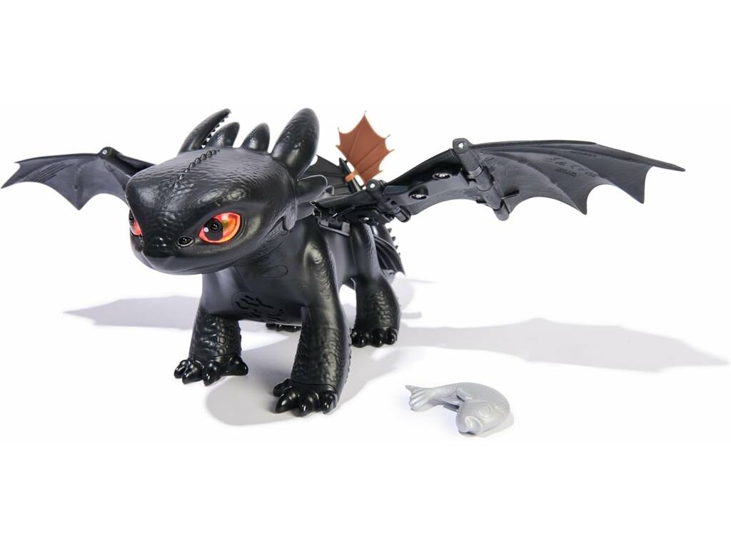 Come addestrare il tuo drago Figura interattiva di Toothless da 30 cm