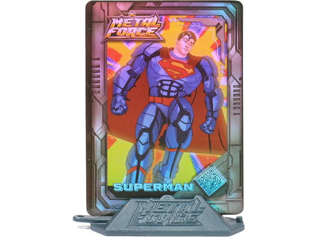 DC Metal Force Figura Superman da 30 cm