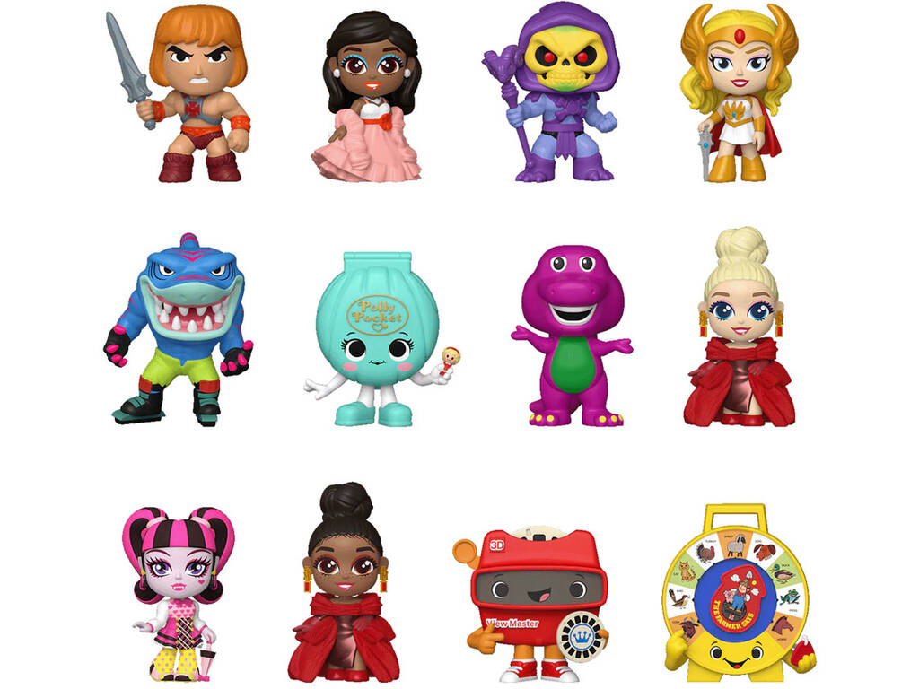 Funko Mystery Minis Mattel 80th Retro Toys Figura a sorpresa