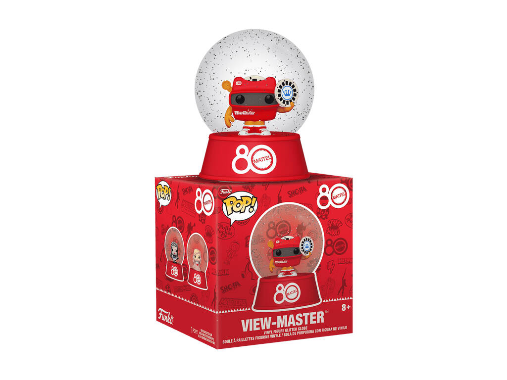 Funko Palla di neve Mattel 80th Retro Toys