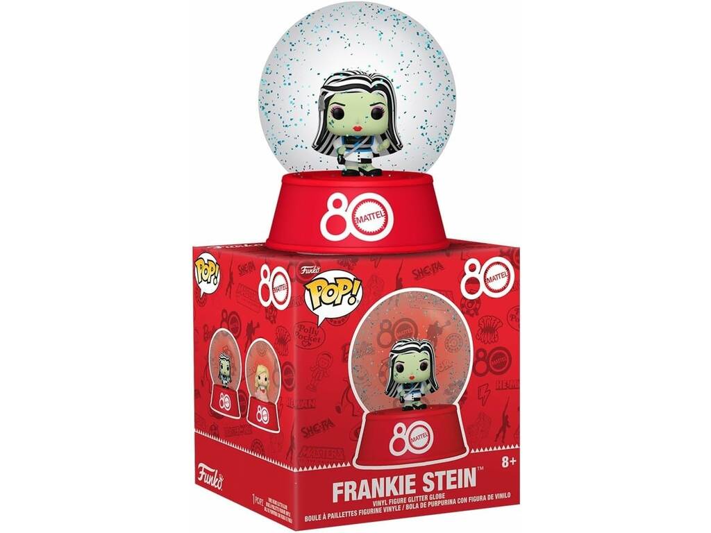 Funko Palla di neve Mattel 80th Retro Toys