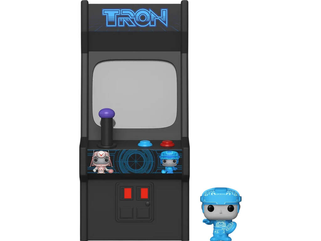 Funko Bitty Pop Arcade Disney Tron con Tron