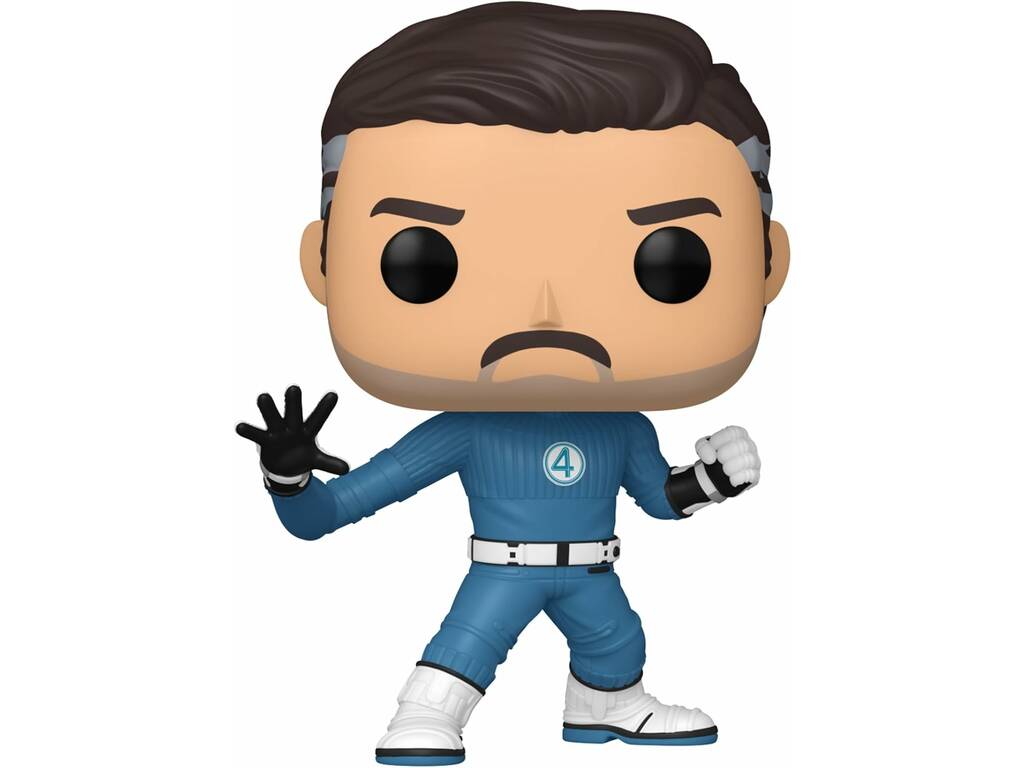 Funko Pop I Fantastici 4 Primi Passi Figura Mister Fantastico con Testa Oscillante