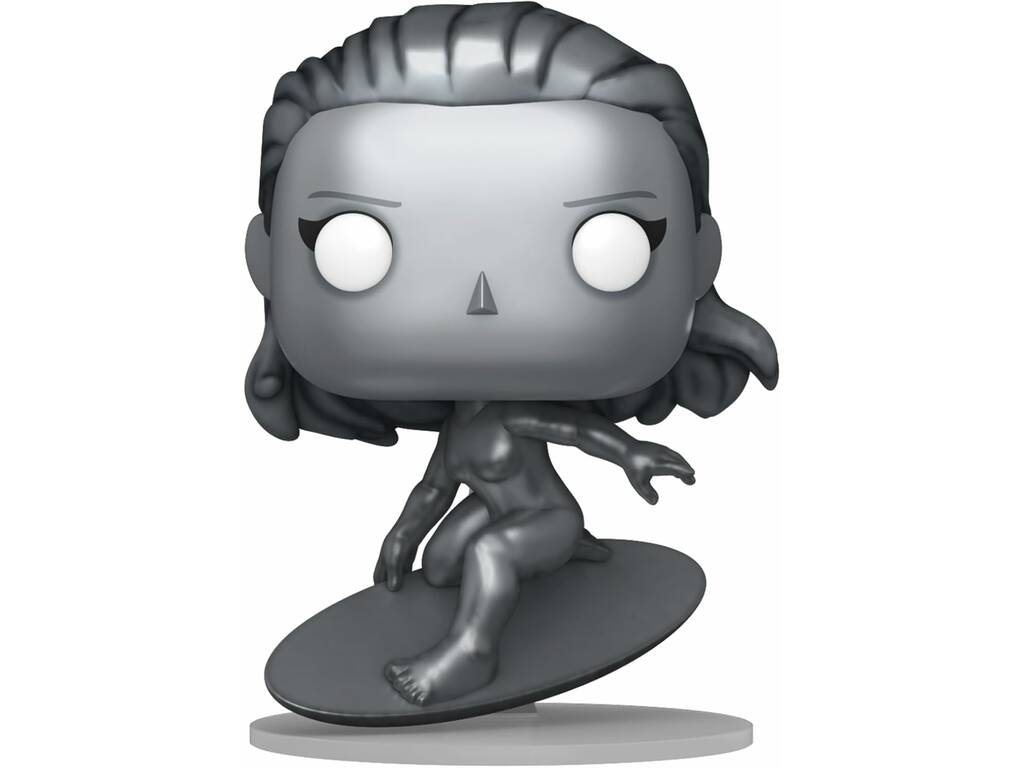 Funko Pop I Fantastici 4 Primi Passi Figura Silver Surfer con Testa Oscillante