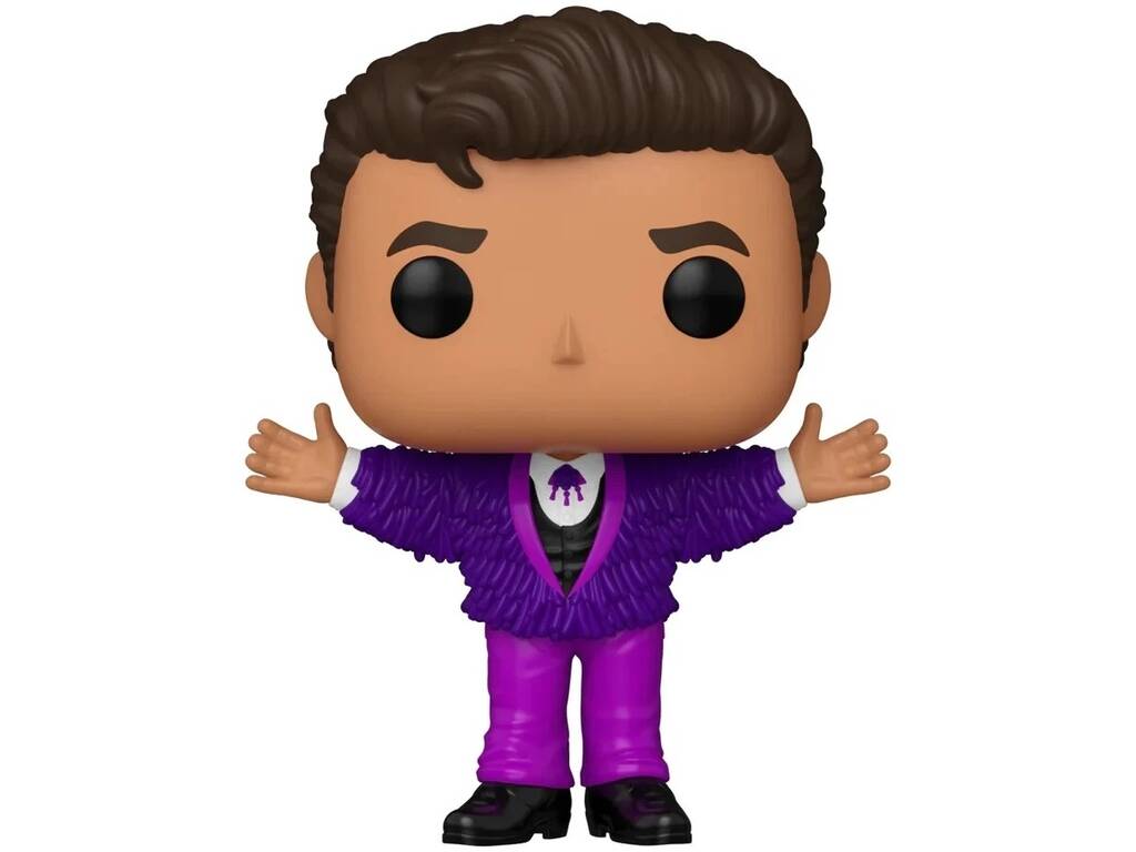 Funko Pop Rocks Figurine Juan Gabriel en costume violet à franges