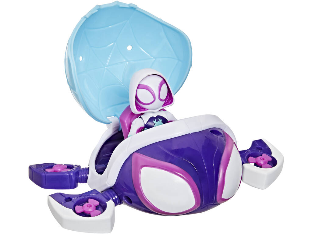 Spidey Waterwebs Figura y Vehículo Ghost Turtle