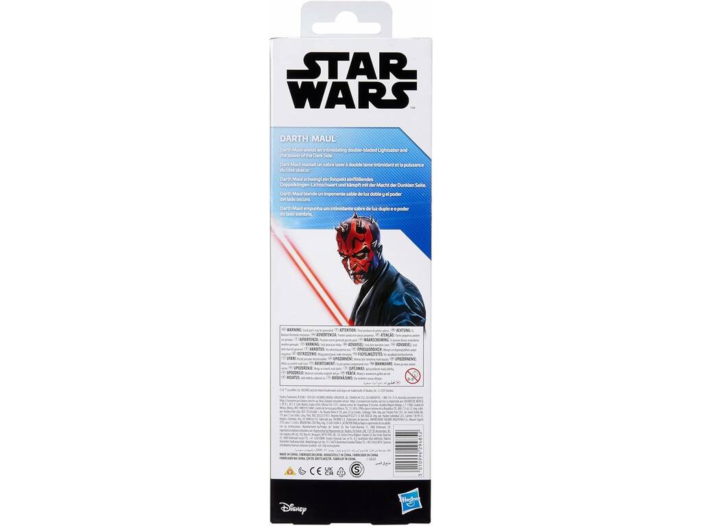 Star Wars Figura Darth Maul de 29 cm con Sable Láser