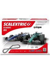 Scalextric Classic 1:32 Formel-GP-Rennbahn mit 2 Fahrzeugen
